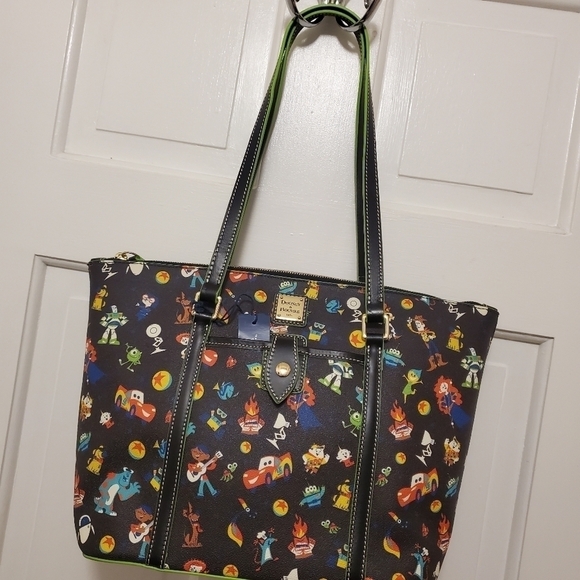 NWT Disney Dooney & Bourke Pixar Tote Medium, Authentic - Picture 2 of 11